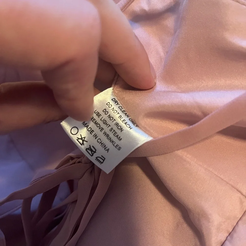 NWT AZAZIE dusty rose formal gown size A4 - Picture 11 of 12